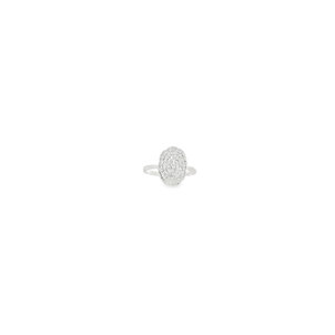 SS Oval D/C Sweetgrass Ring