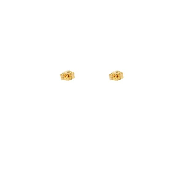 Gold Filled 5.5x6.3mm Bee Post Earrings