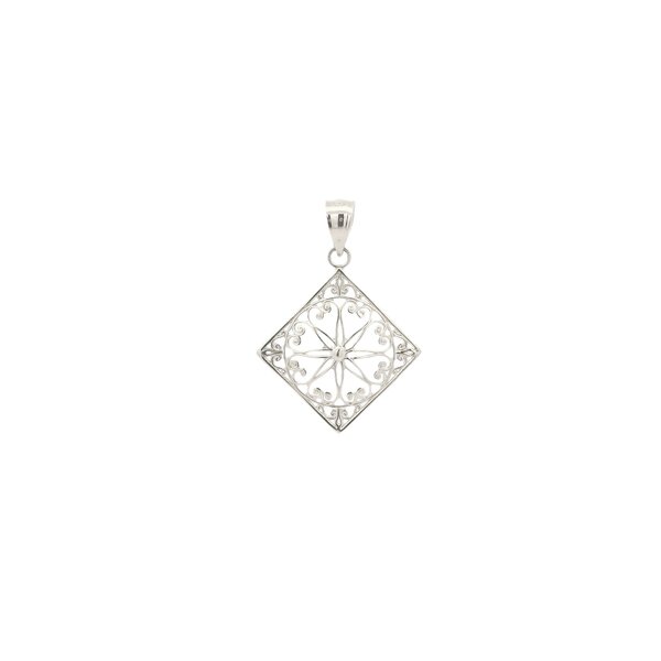 Sterling Silver Old Exchange Gate Pendant