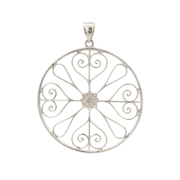 Sterling Silver Thomas Bennett House Gate Pendant