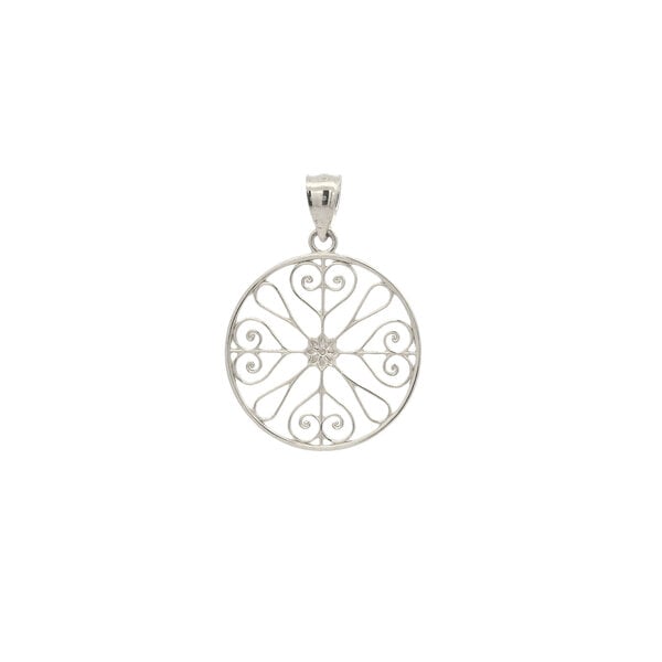 Sterling Silver Thomas Bennett House Gate Pendant
