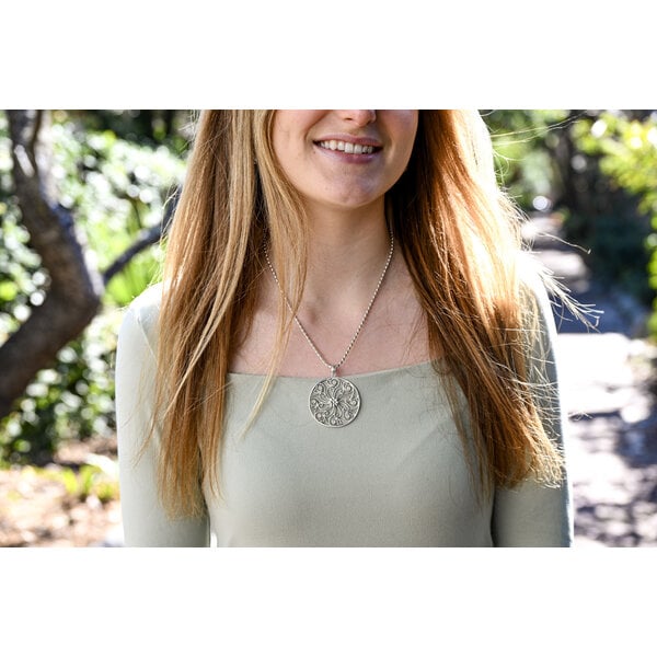 Sterling Silver Market Gate Pendant XL