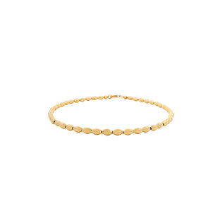 Yellow Gold Filled Charleston Rice Bead Bracelet
