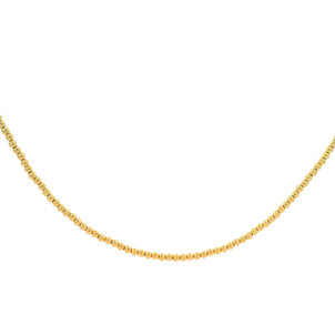 GF 2mm Beaded Necklace 16"-18" ADJ