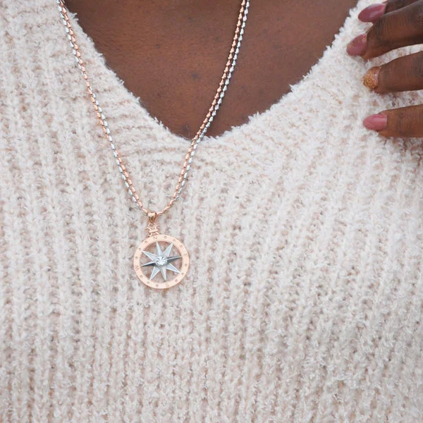 What Does a Compass Rose Necklace Symbolize? A Charleston Jeweler's Guide