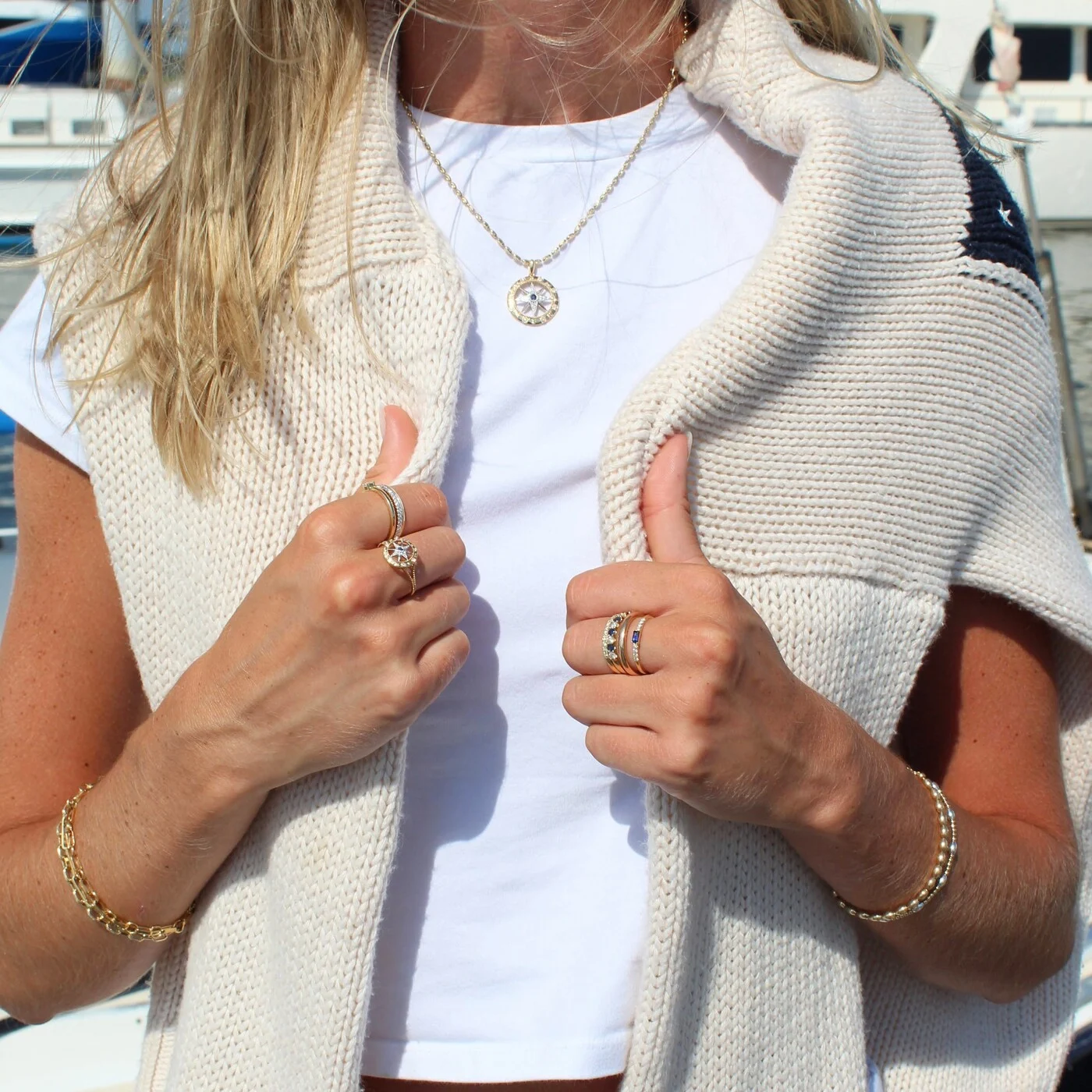 14K Gold vs. Sterling Silver Compass Rose Jewelry: Which Should You Choose?