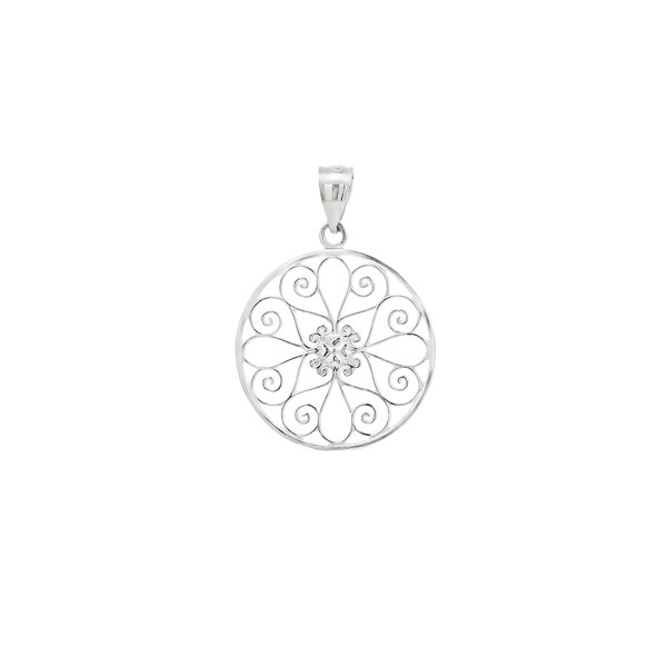 Sterling Silver 5 King Gate Pendant