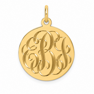 14KY 25mm Monogram Disc 27 Gauge