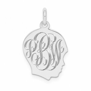 SS Small Boy Head Silhouette 27 Gauge