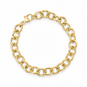 14KY Heritage Charm Link Bracelet
