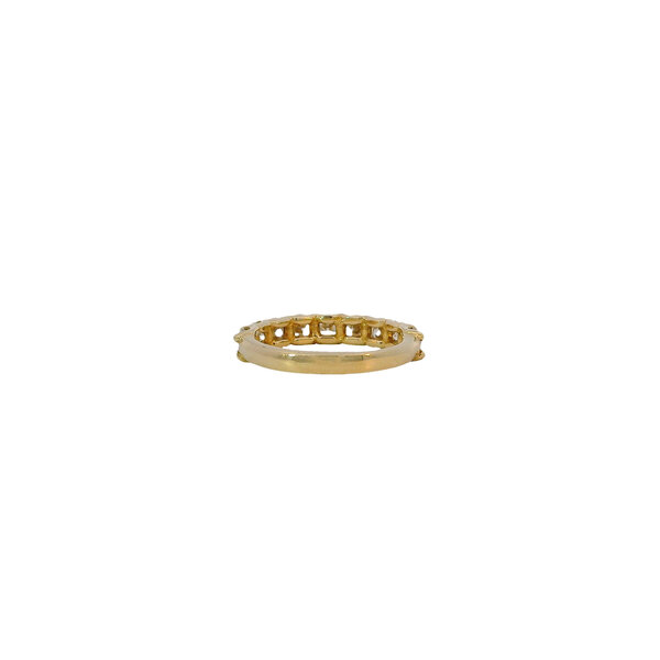 14K Yellow Gold Gold Creations U-Prong 1.49ct Diamond Band Size 7