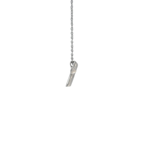 Sterling Silver Estate Tiffany & Co Paloma Picasso Cross Necklace 16"-17.5" Adjustable
