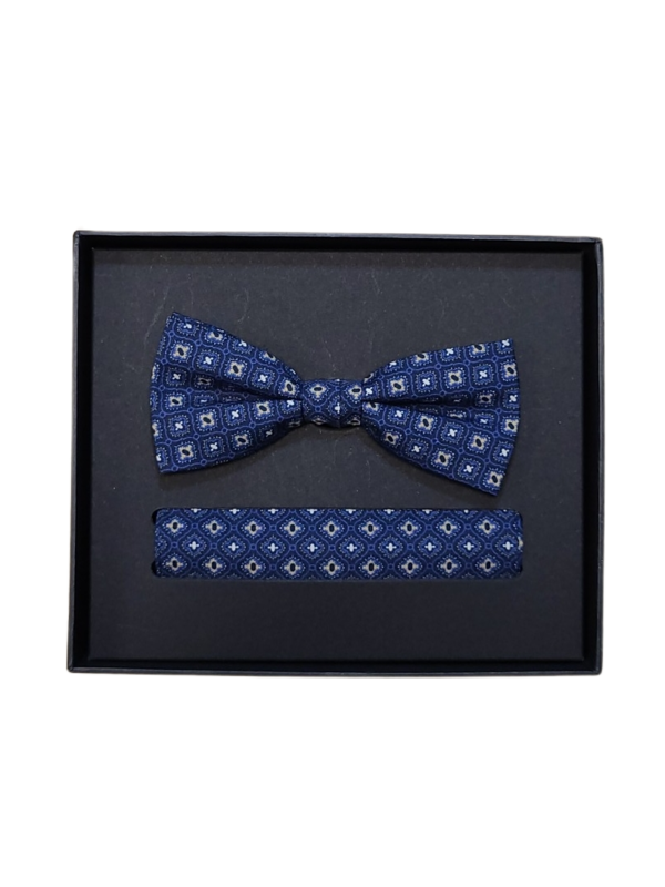 Venti Venti Bow Tie & Pocket Square 9149