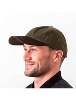 Hatman Of Ireland Waxed Leather Baseball Cap