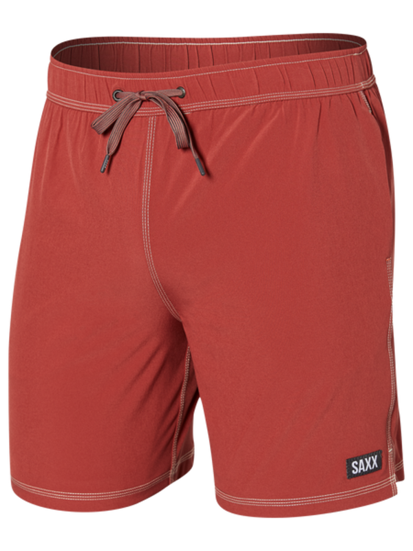 Saxx Underwear Saxx Swim Shorts SXSW04L Desert Red
