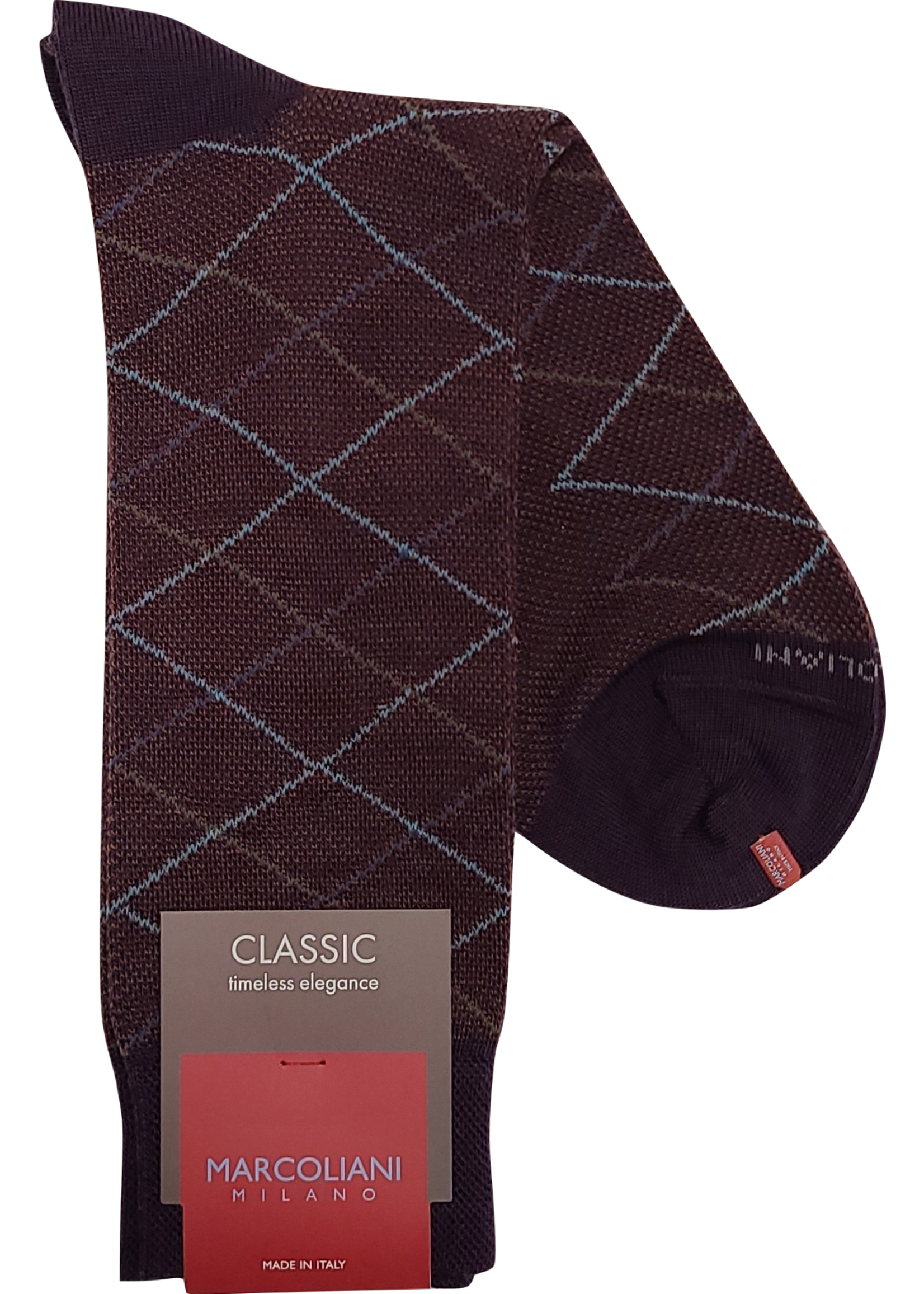 Marcoliani Marcoliani Sock MAR4507T Birdseye Brown