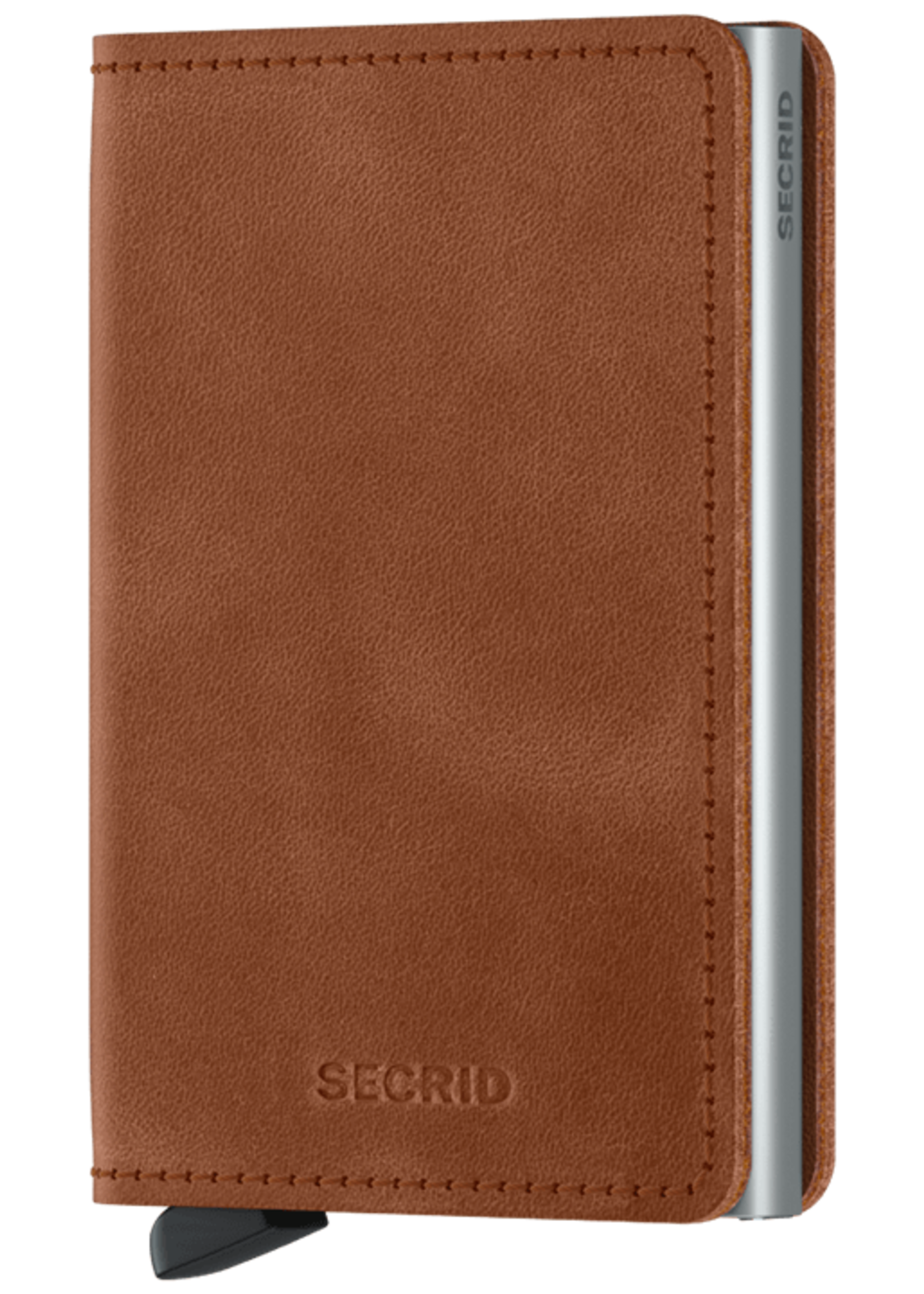 Secrid Wallets Secrid Slimwallet Vintage Cognac Silver