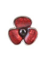 Dalaco Trinos Lapel Pin Poppy Badge