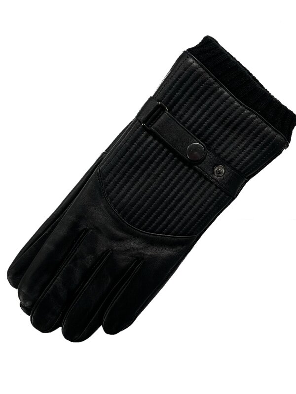 Gottmann Mens Classic Leather Glove with Stitching