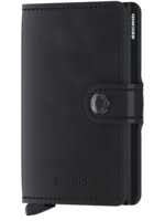 Secrid Wallets Secrid Miniwallet Vintage (BLACK / BROWN)