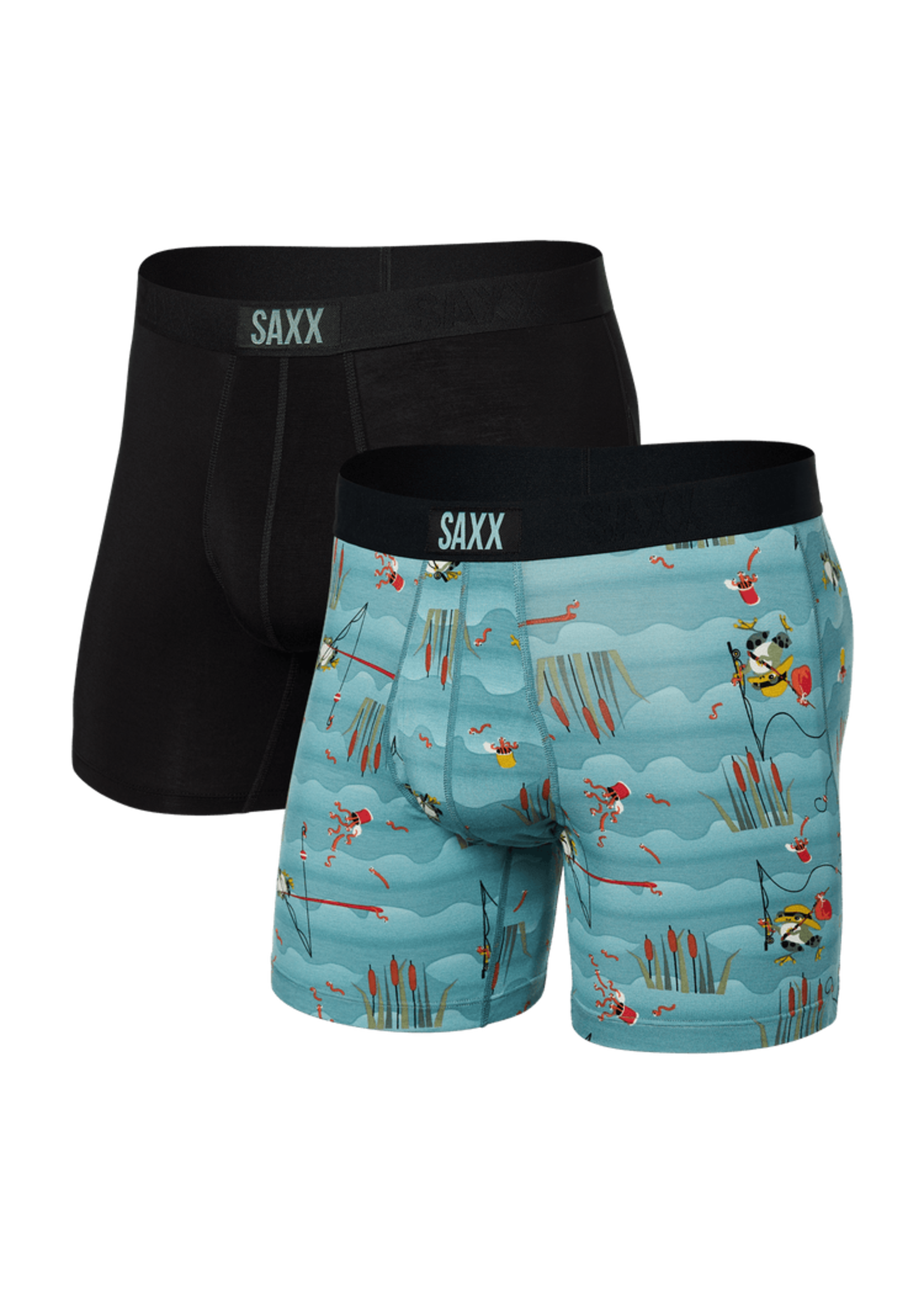 Saxx Underwear Saxx Ultra Super Soft 2PCK  SXPP2U-GFB