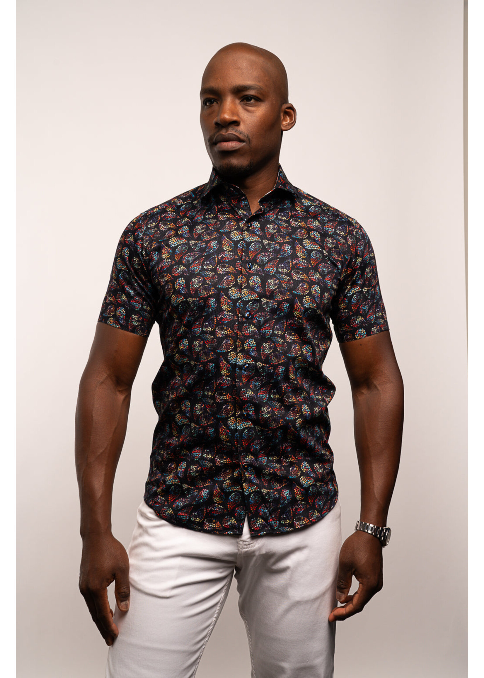7 Downie St. 7 Downie SS Sport Shirt *Multiple Prints*