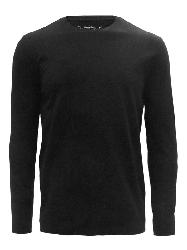 Point Zero Point Zero Long Sleeve Basic Crew Neck