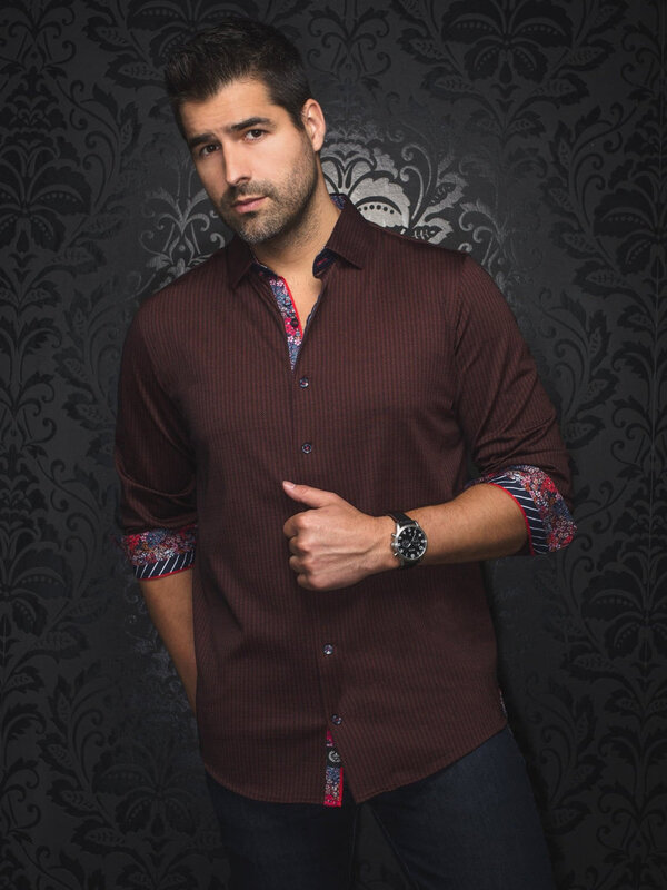 Au Noir Au Noir Stretch Shirt BERNADO