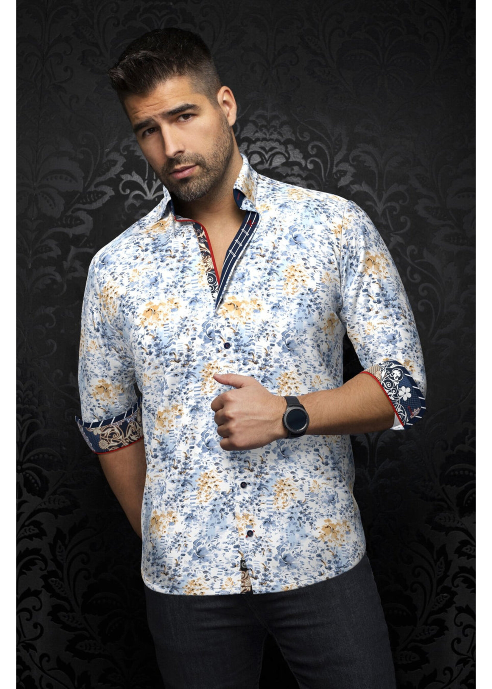Au Noir Au Noir Stretch Shirt PRYSE