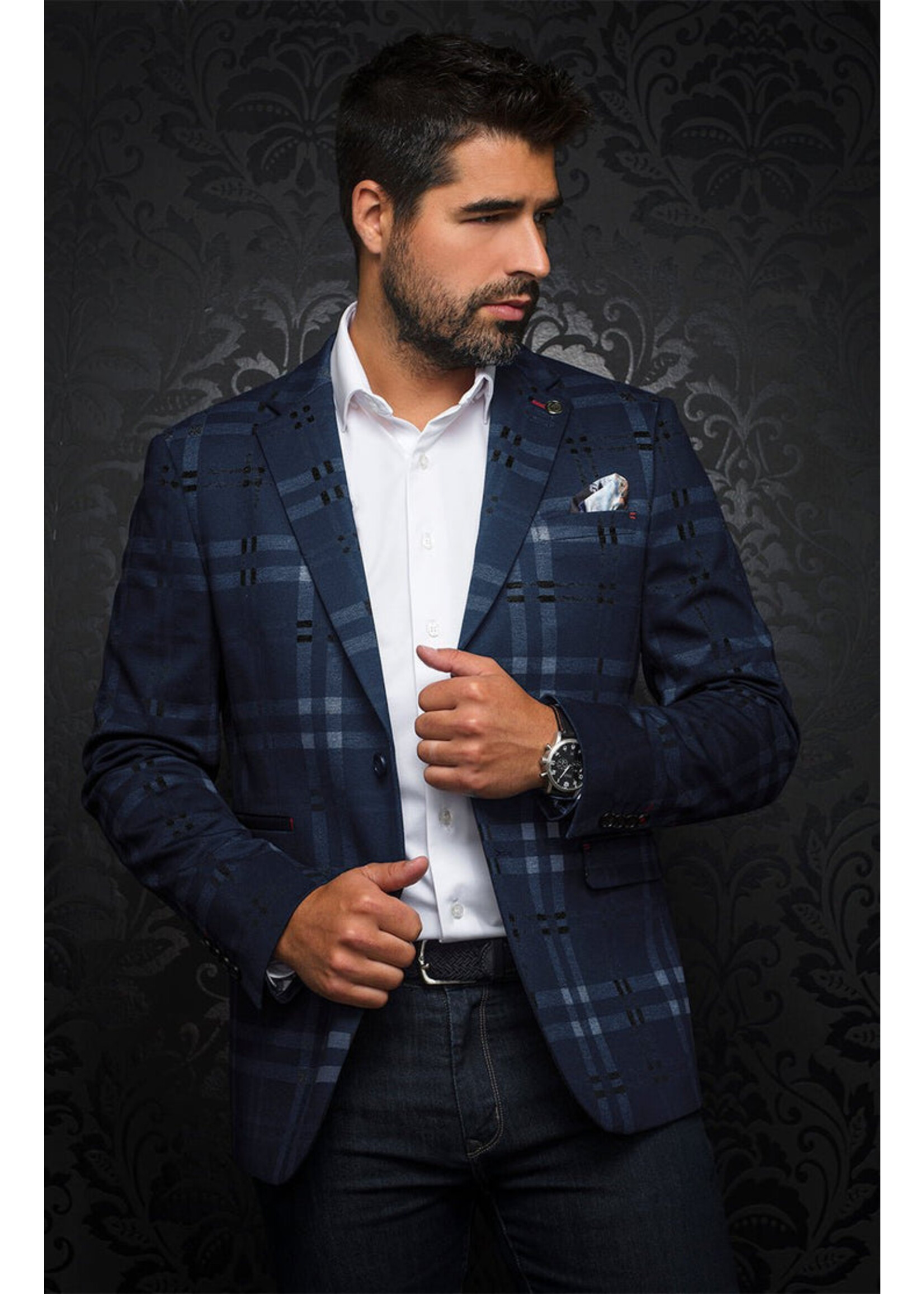 Au Noir Au Noir Leonardo Stretch Blazer