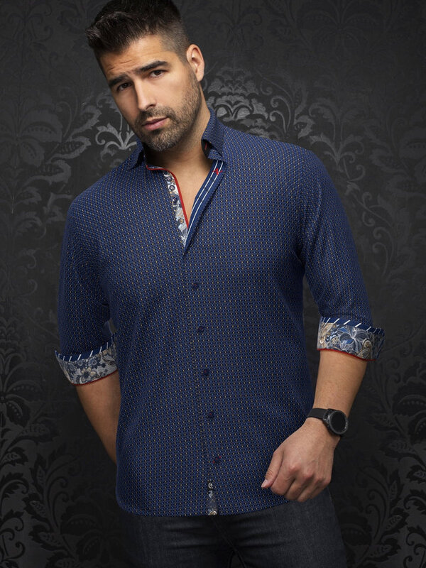Au Noir Au Noir Cestero Stretch Dress Shirt