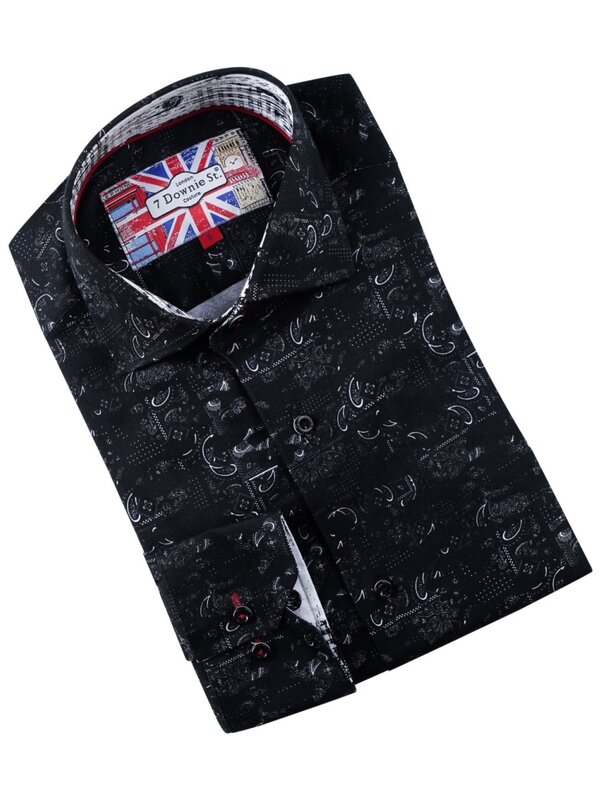 7 Downie St. 7 Downie St LS Sport Shirt 515B