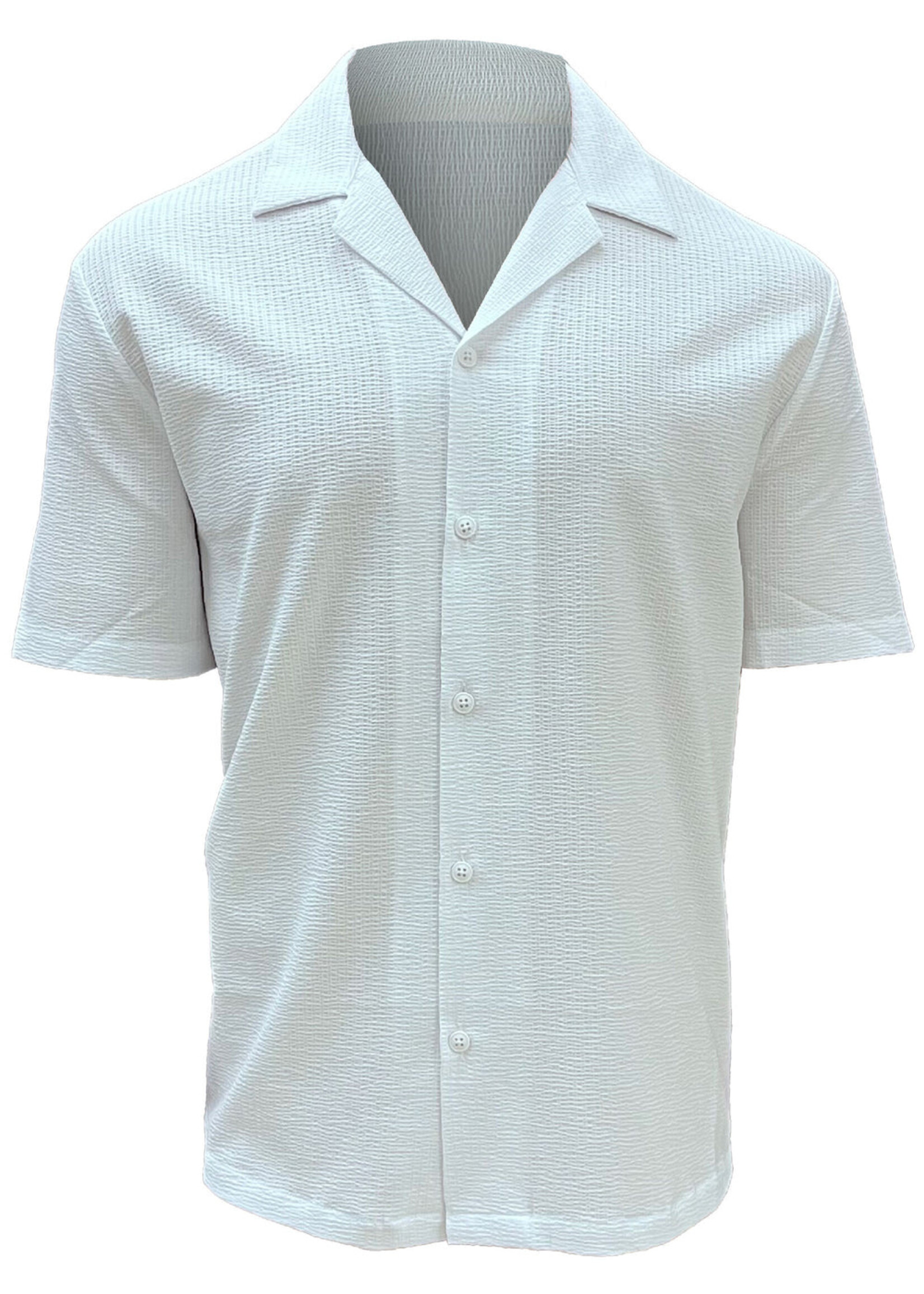 Point Zero Point Zero Textured Cubana SS 7464050