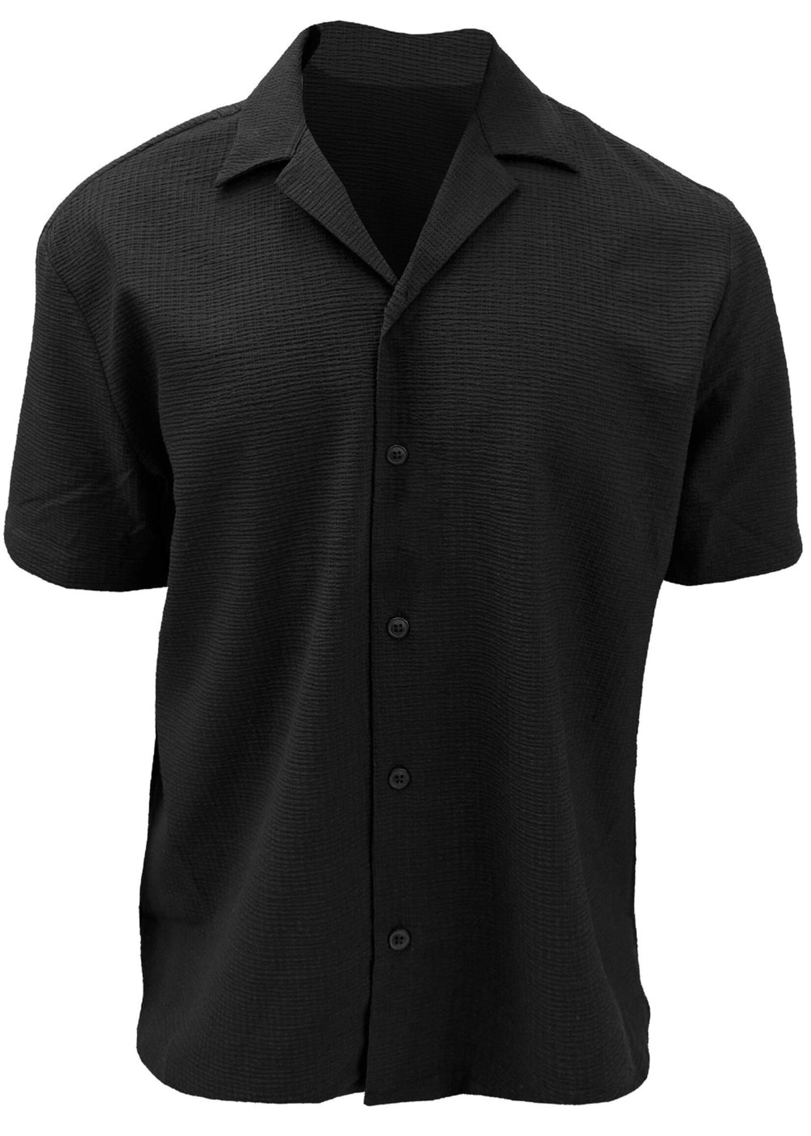 Point Zero Point Zero Textured Cubana SS 7464050