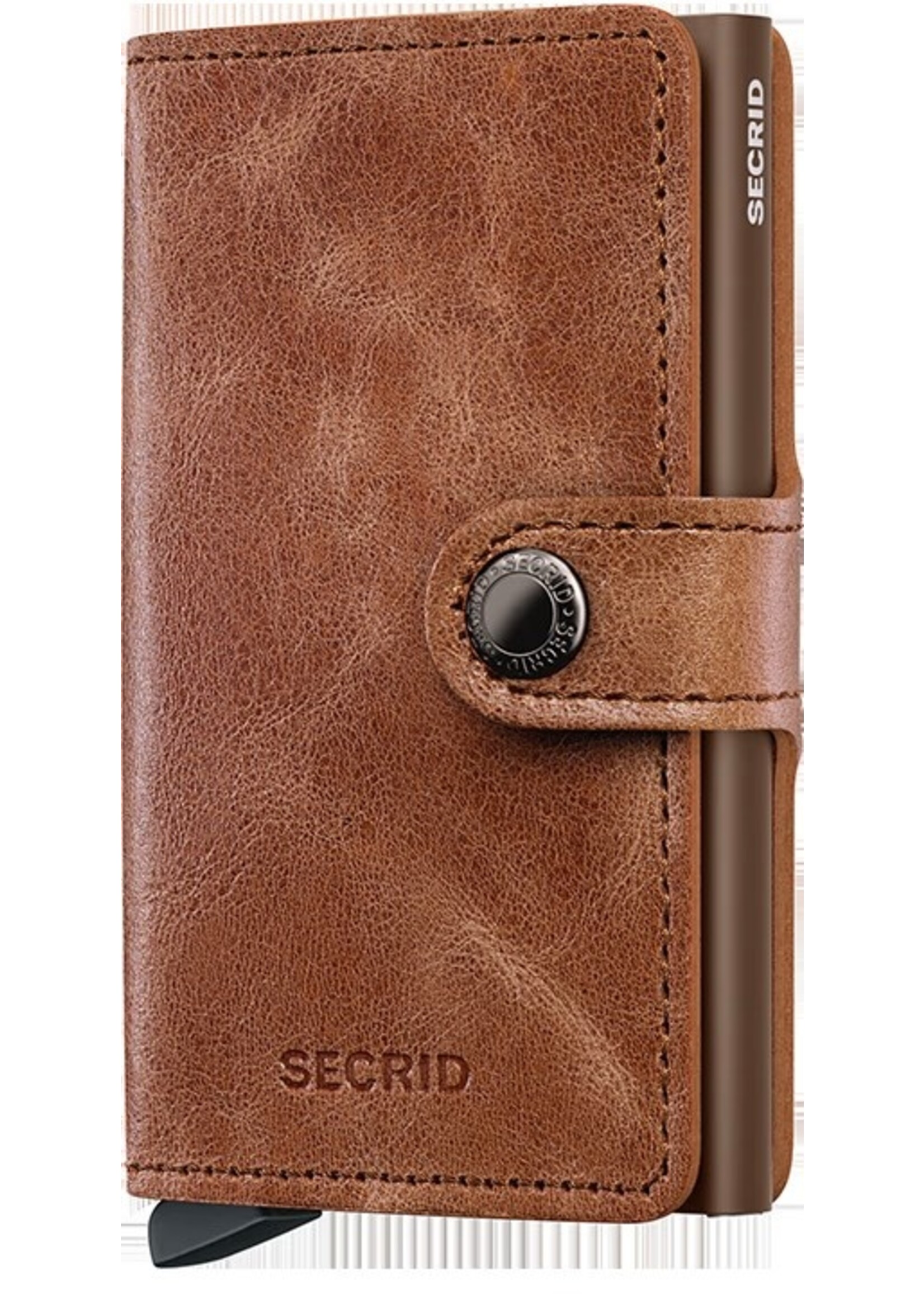 Secrid Wallets Secrid Miniwallet Vintage (BLACK / BROWN)