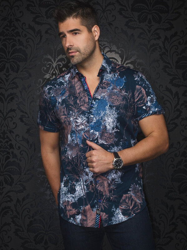 Au Noir Au Noir Sport Shirt SS MARENGO