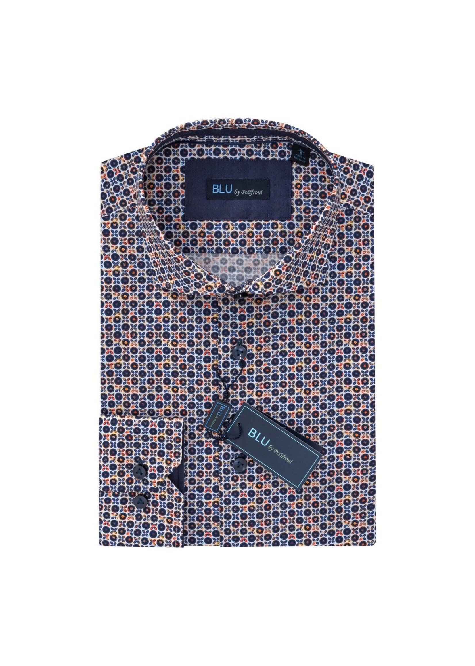 Blu Polifroni BLU Sport Shirt B2552215