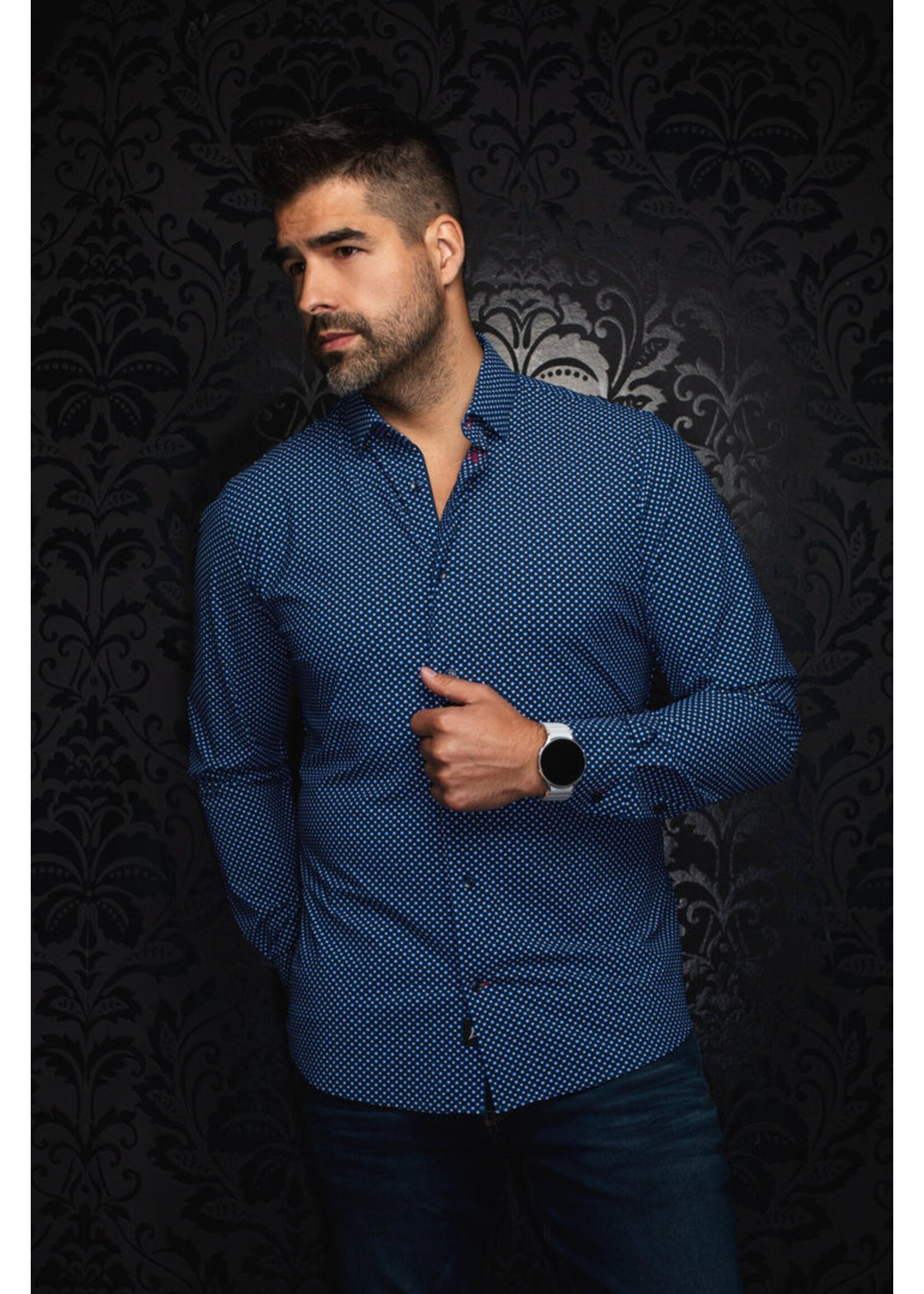 Au Noir Au Noir Sport Shirt NICOLAS Cube