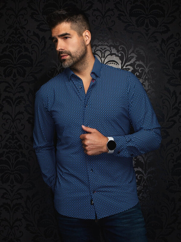 Au Noir Au Noir Sport Shirt NICOLAS Cube