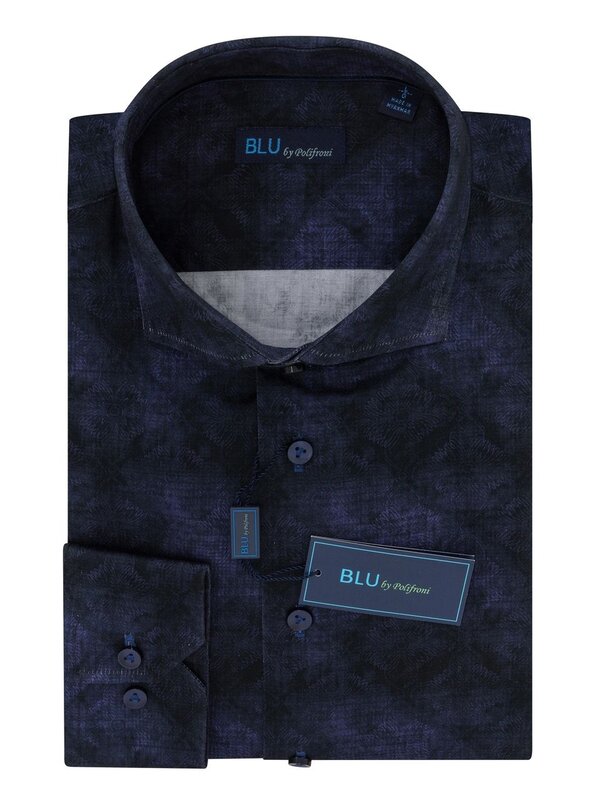 Blu Polifroni BLU Sport Shirt B2552253 MULTI-COLOURS