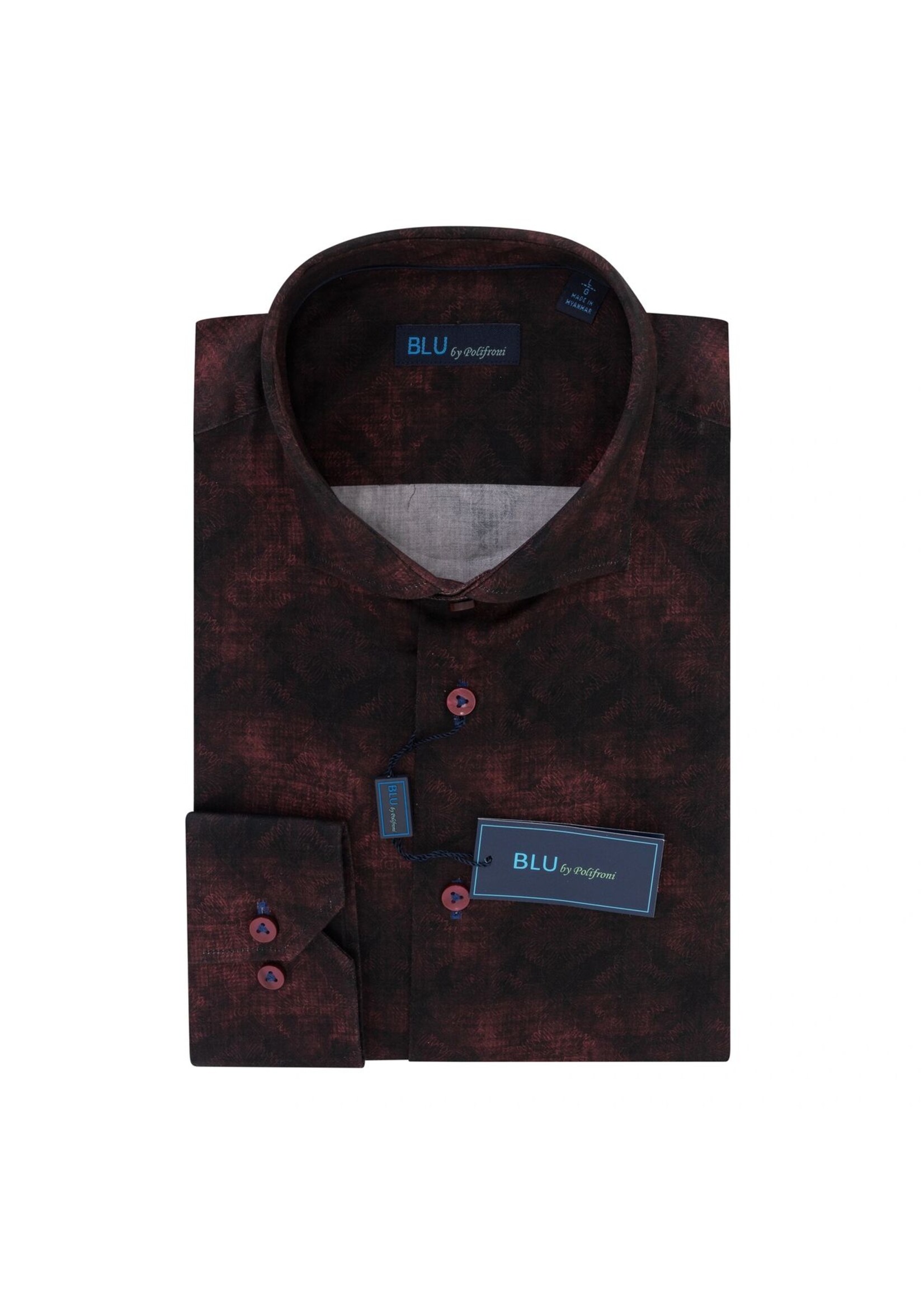 Blu Polifroni BLU Sport Shirt B2552253