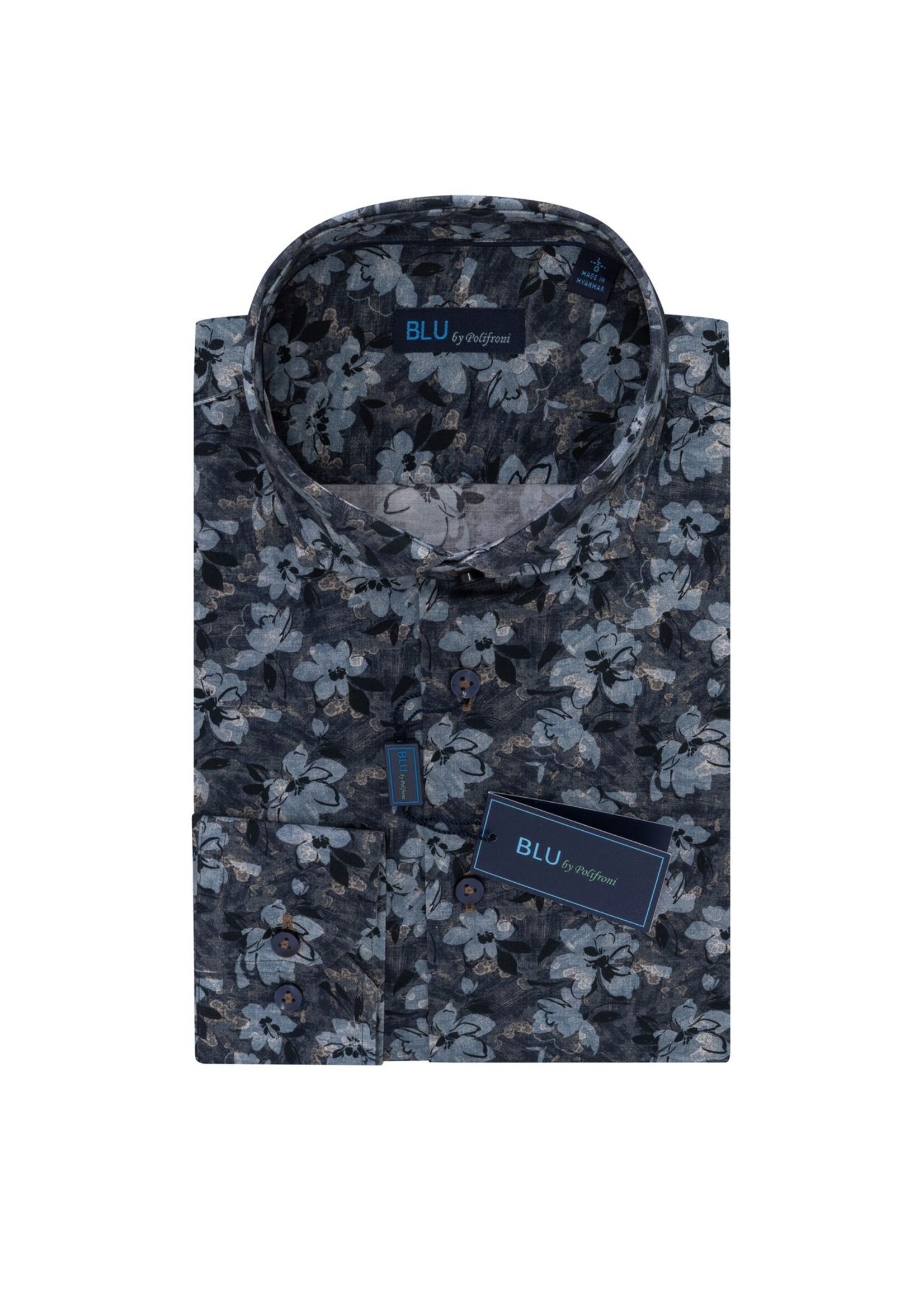 Blu Polifroni BLU Sport Shirt B2552271