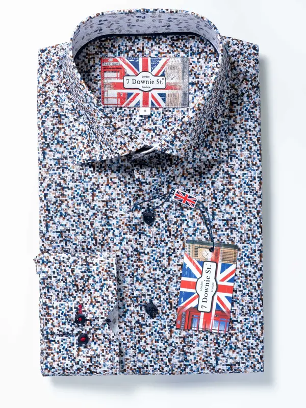 7 Downie St. 7 Downie LS Sport Shirt CBL 6