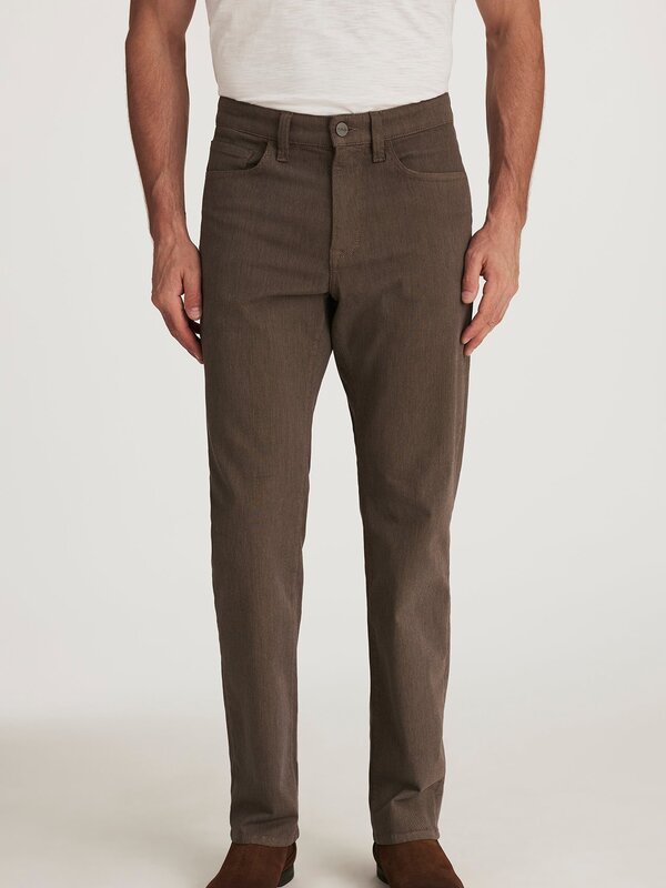 34 Heritage 34 Heritage CHARISMA Pant Diagonal COFFEE