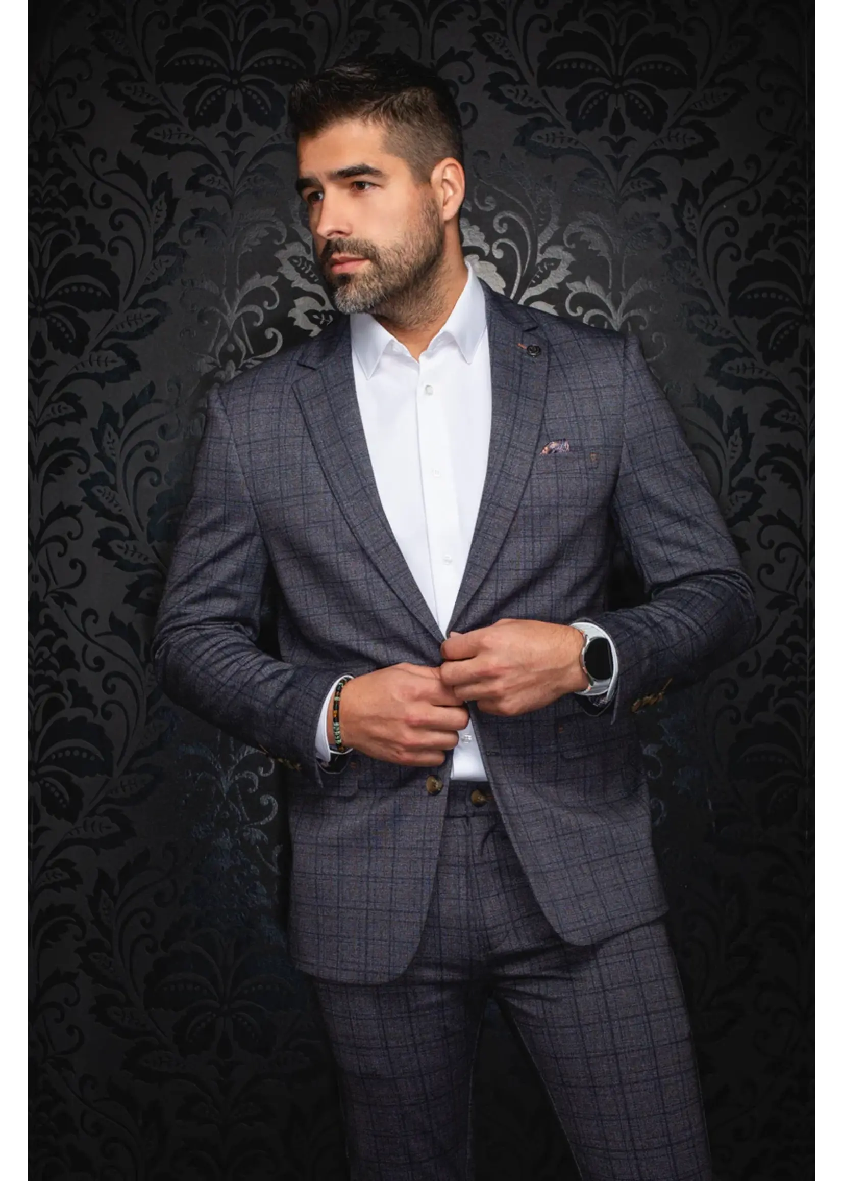 Au Noir Au Noir Stretch Blazer FIENNES