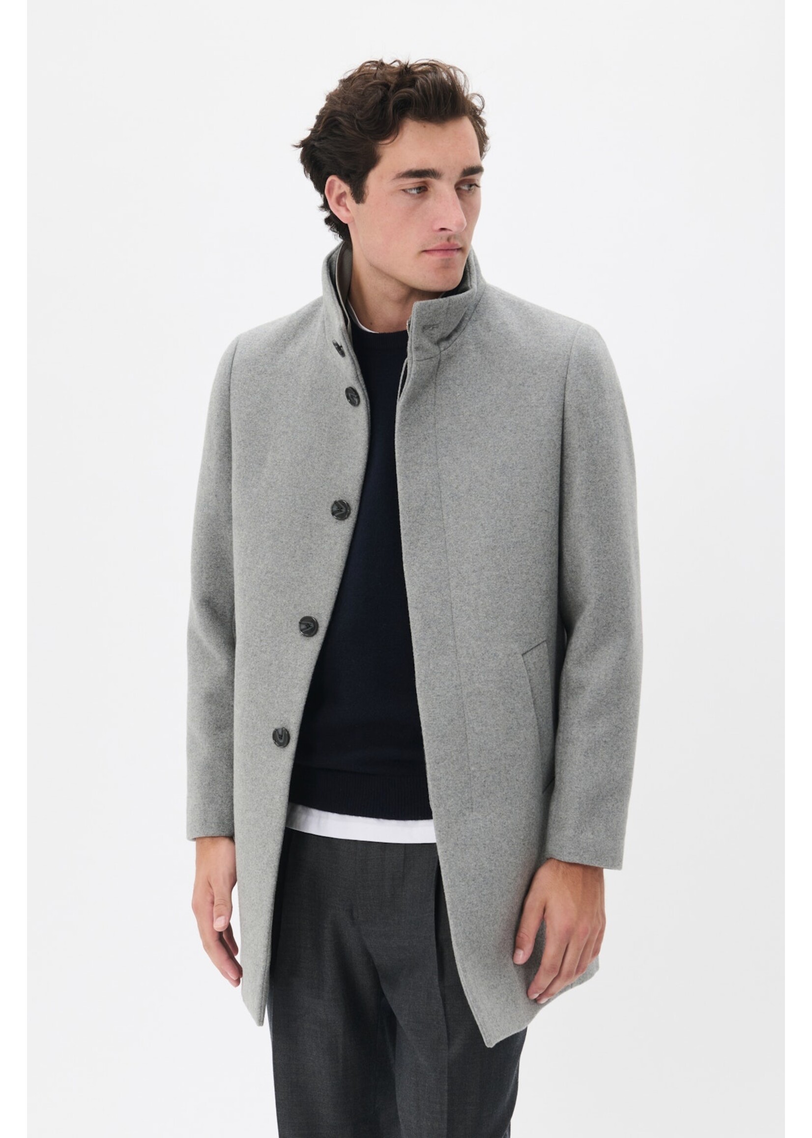 Matinique Matinique MAharvey N Wool Overcoat 30203845