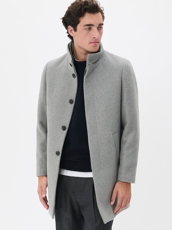 Matinique Matinique MAharvey N Wool Overcoat 30203845