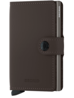 Secrid Wallets Secrid Miniwallet Matte Truffle
