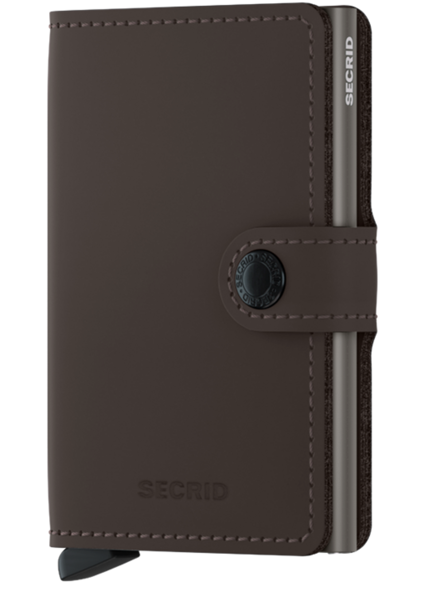 Secrid Wallets Secrid Miniwallet Matte Truffle