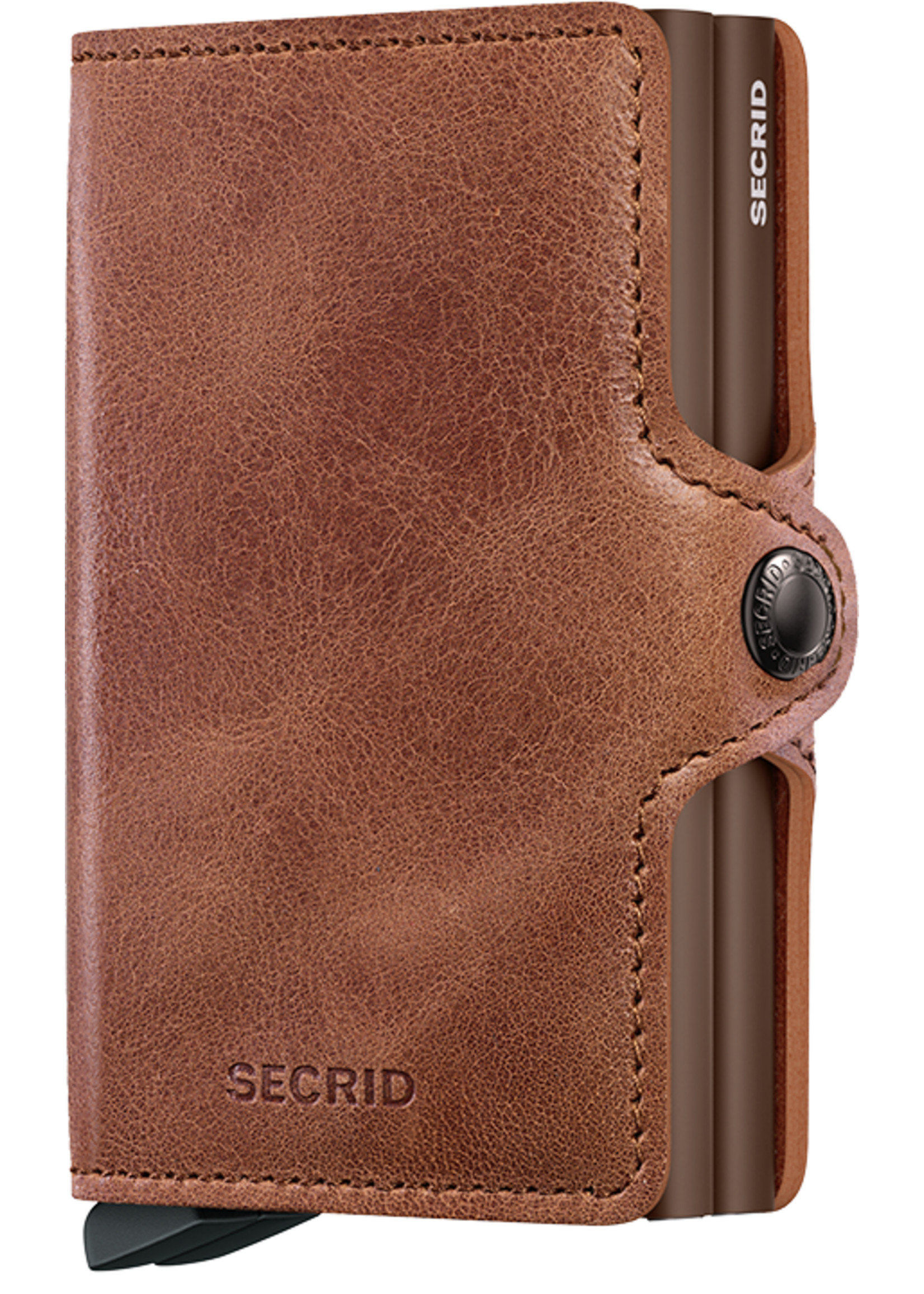 Secrid Wallets Secrid Twinwallet Vintage Cognac Brown